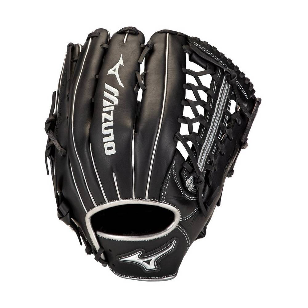 Guantes De Beisbol Mizuno MVP Prime SE Outfield 12.75" Hombre Negras/Plateadas Comprar CAMU-76420